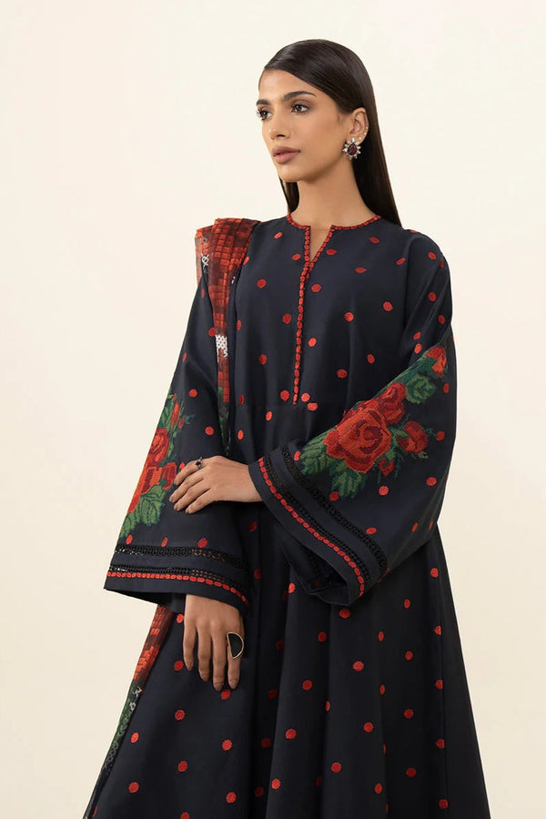 Sapphire Embroidered Cambric 3 Piece Dress SAP194