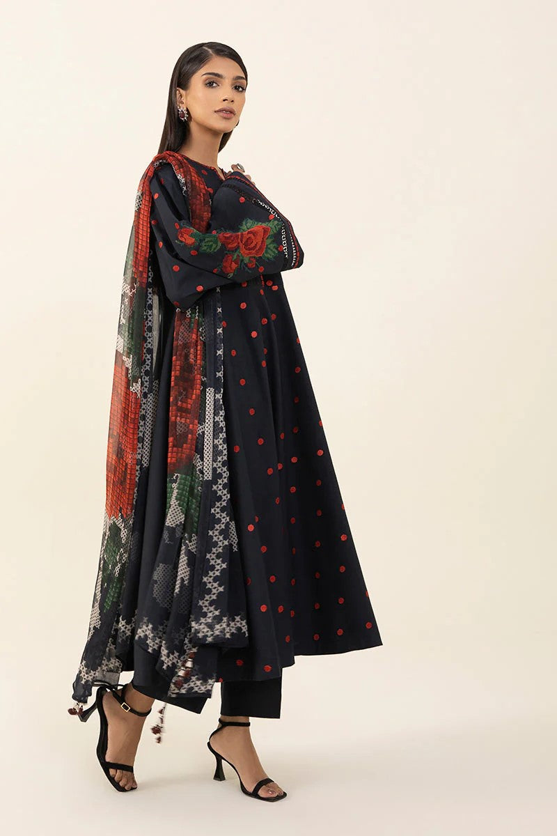 Sapphire Embroidered Cambric 3 Piece Dress SAP194