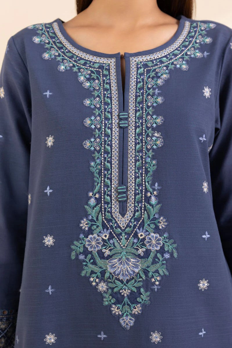 Sapphire Embroidered Khaddar 3 Piece Suit SAP209