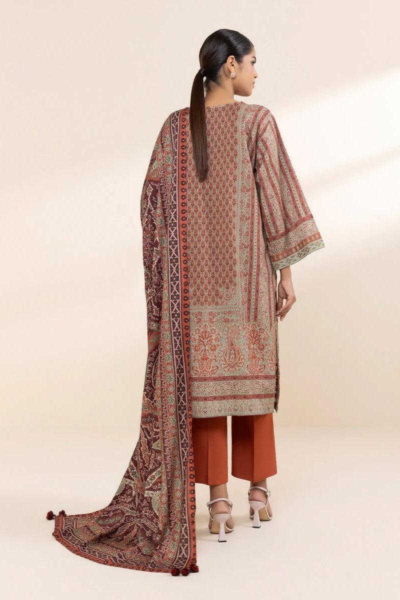 Sapphire Embroidered Linen 3 Piece Suit SAP212