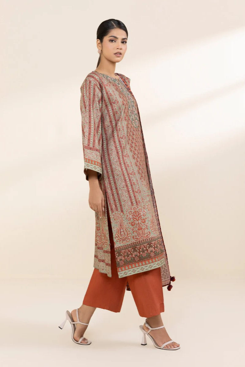 Sapphire Embroidered Linen 3 Piece Suit SAP212