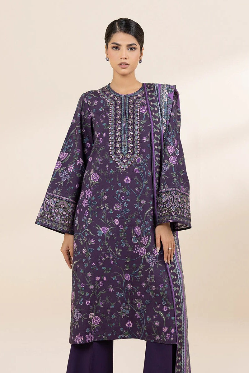 Sapphire Embroidered Linen 3 Piece Suit SAP213