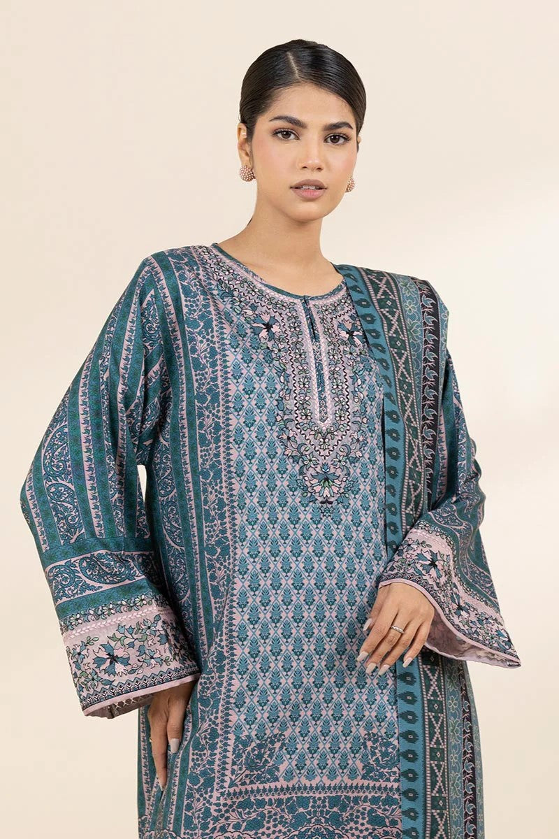 Sapphire Embroidered Linen 3 Piece Suit SAP215