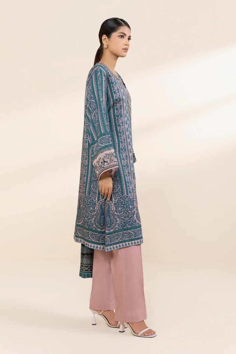 Sapphire Embroidered Linen 3 Piece Suit SAP215