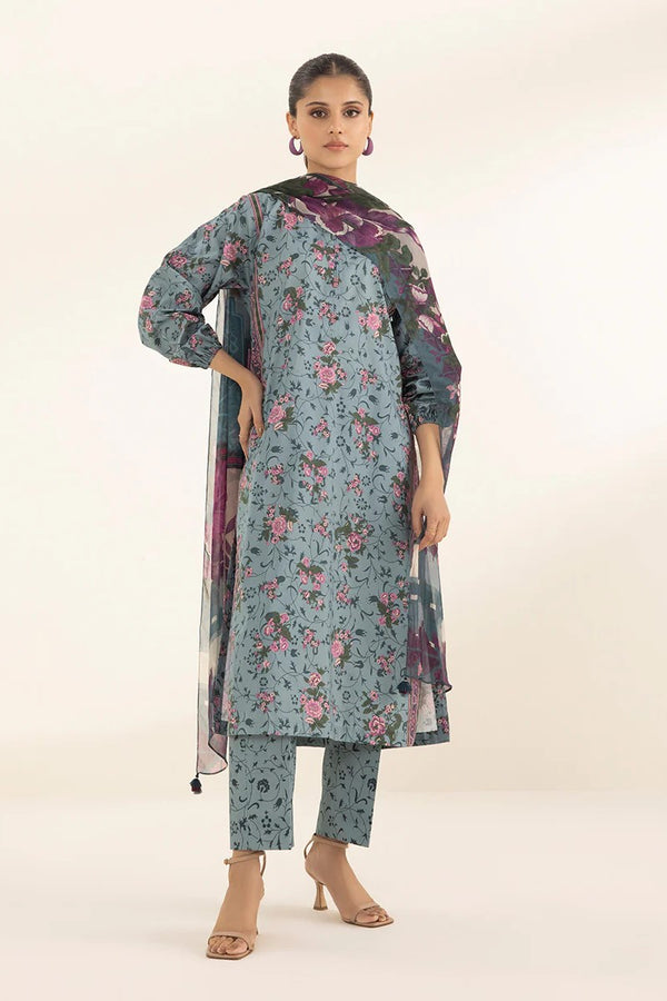 Sapphire Lawn 3 Piece Suit SAP200