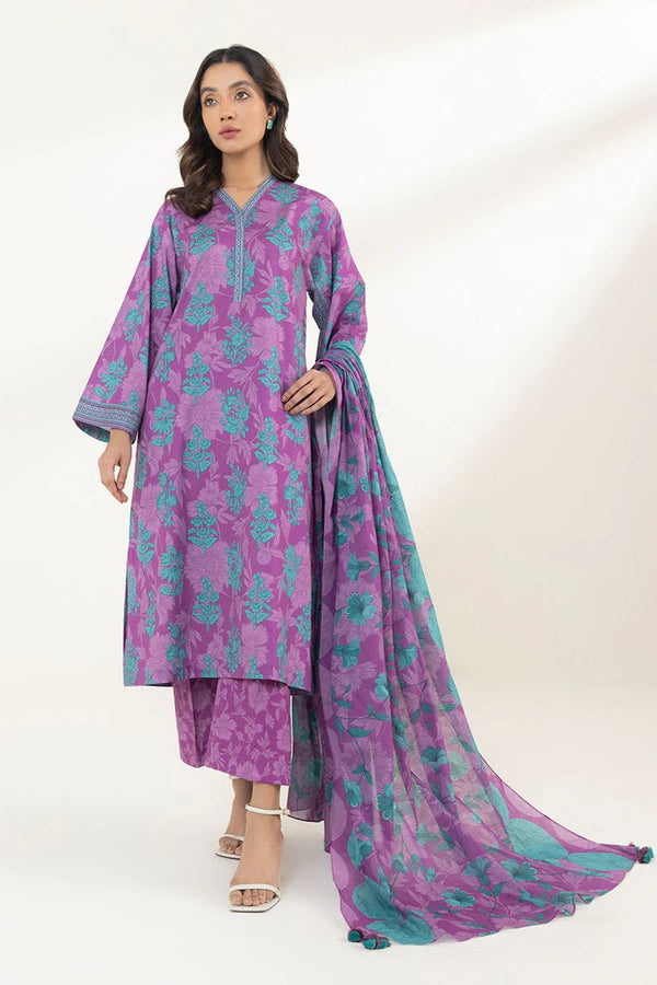 Sapphire Lawn 3 Piece Suit SAP202