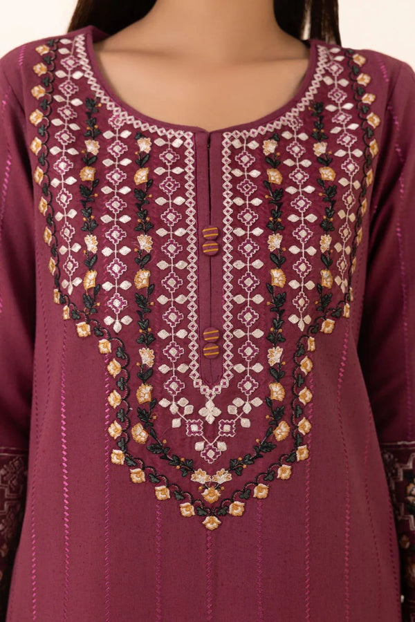 Sapphire Embroidered Karandi 3 Piece Suit SAP210