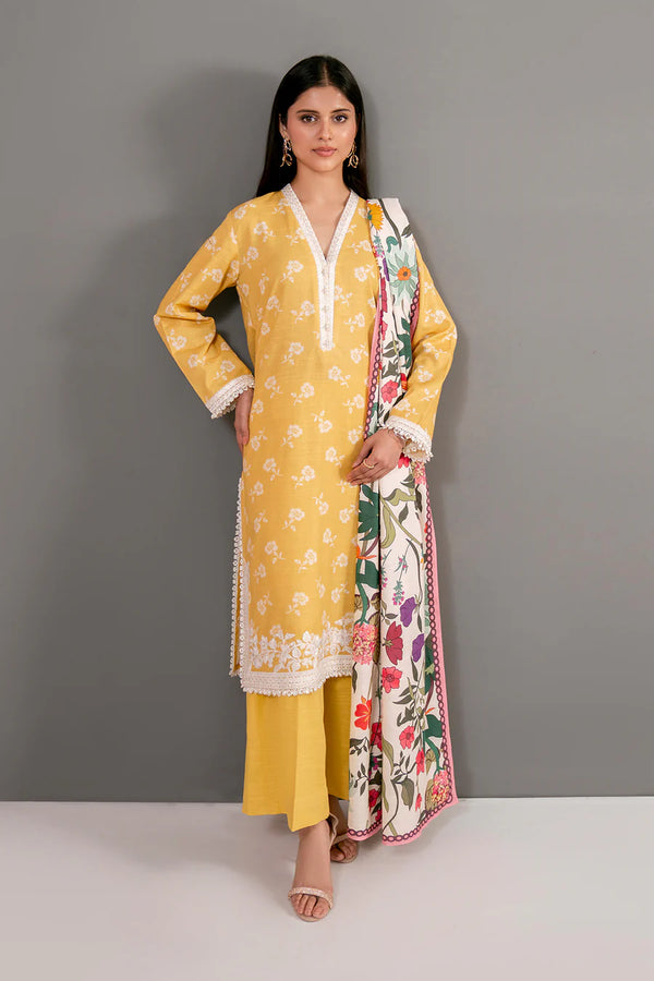 So Kamal Khaddar 3 Piece Suit SKA77