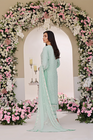 Wadah Uzair Embellished Chiffon Wedding Wear Opal WAR42