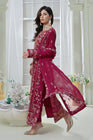 Wardah Uzair Embellished Chiffon Gleam Wedding Wear WAR52