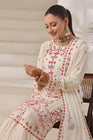 Wardah Uzair Embroidered Chiffon Gharara WAR60