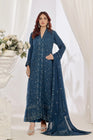 Wardah Uzair Embroidered Chiffon Gown Mehak-e-Chikankaari WAR49