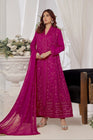 Wardah Uzair Embroidered Chiffon Gown Rang-e-Ishq WAR48