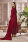 Wardah Uzair Embroidered Chiffon Maxi Dress WAR56
