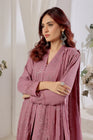 Wardah Uzair Embroidered Chiffon Maxi Dress Sitara-e-Nazneen WAR46