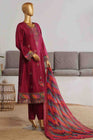 Bin Saeed Embroidered Jacquard Frock BIN187 - Designer dhaage