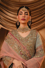 Haseens Sahar Pakistani Wedding Wear Chiffon Suit HAS07-Designer dhaage