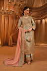 Haseens Sahar Pakistani Wedding Wear Chiffon Suit HAS07-Designer dhaage