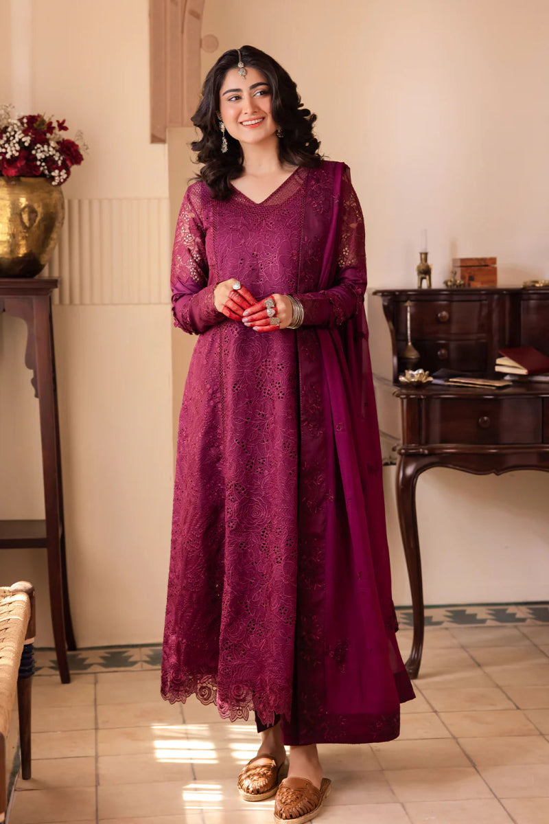 Iznik Embroidered Lawn 3 Piece Suit 50