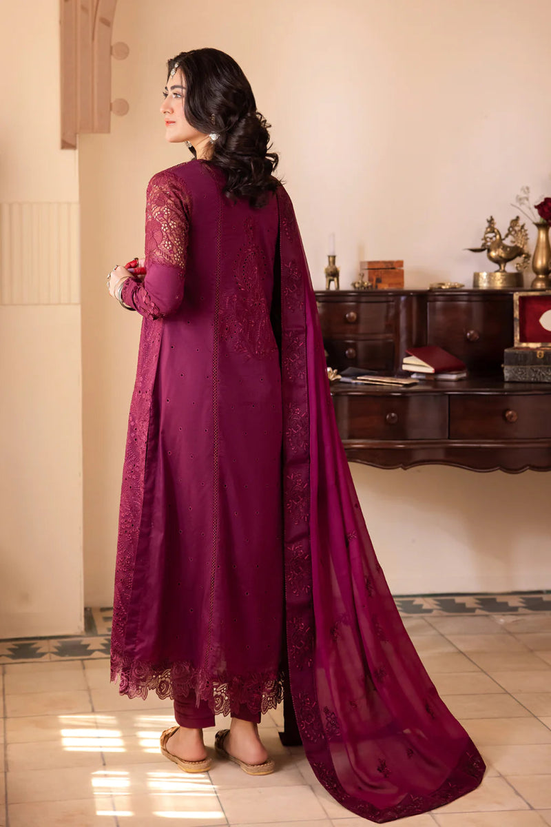 Iznik Embroidered Lawn 3 Piece Suit 50