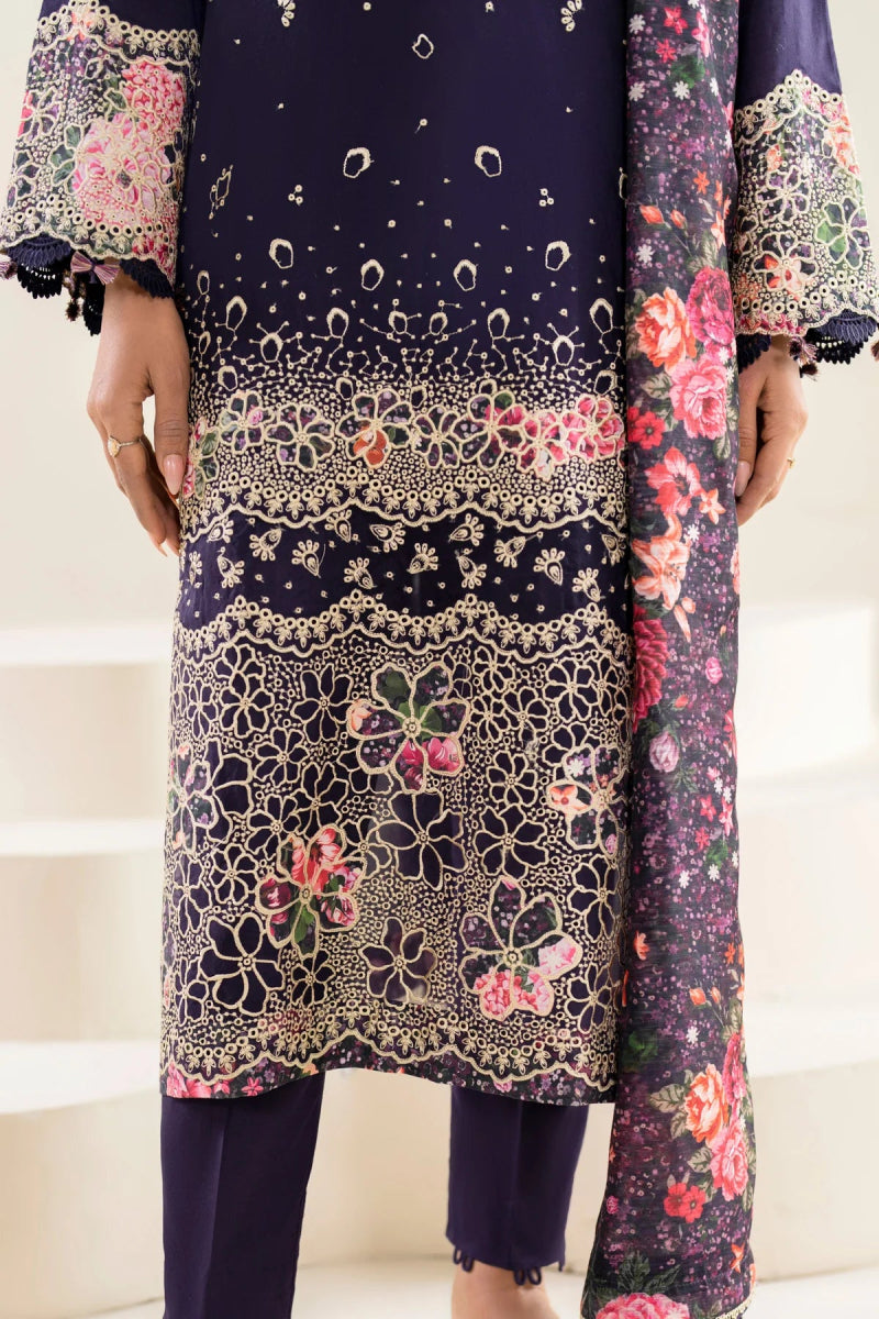 Jazmin Embroidered Lawn 3 Piece Suit JAZ03 - Designer dhaage