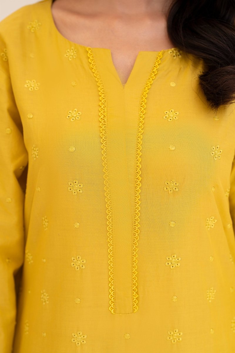 Karma Embroidered Chikankari Cotton Lawn Suit KAR119 - Designer dhaage