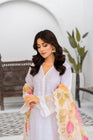 Karma Embroidered Chikankari Cotton Lawn Suit KAR126 - Designer dhaage