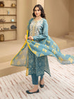 Limelight Embroidered Cambric Pakistani 3 Piece Suit LIM357-Designer dhaage
