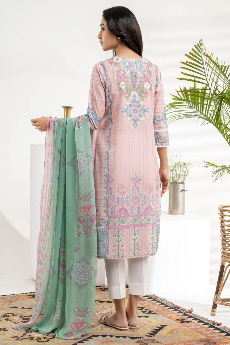 Limelight Embroidered Lawn Pakistani 3 Piece Suit LIM347
