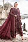 Maria B Luxury Linen Pakistani Suit MAR142 - Designer dhaage