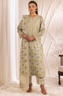 Mohagni Embroidered Cotton 3 Piece Suit MOH11 - Designer dhaage