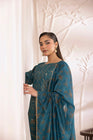 Mohagni Embroidered Cotton 3 Piece Suit MOH16 - Designer dhaage