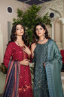 Munira Dhanak 3 Piece Pakistani Suit MUN585 - Designer dhaage