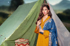 Munira Dhanak 3 Piece Pakistani Suit MUN605 - Designer dhaage