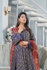 Munira Lawn 3 Piece Pakistani Frock MUN559-Designer dhaage