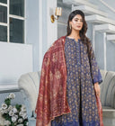 Munira Lawn 3 Piece Pakistani Frock MUN559-Designer dhaage