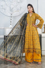 Munira Lawn 3 Piece Pakistani Frock MUN562-Designer dhaage