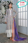 Munira Lawn 3 Piece Pakistani Frock MUN565-Designer dhaage