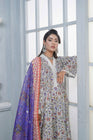 Munira Lawn 3 Piece Pakistani Frock MUN565-Designer dhaage