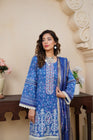 Munira Lawn 3 Piece Pakistani Suit MUN579 - Designer dhaage