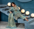 Parishey Embroidered 3 Piece Pakistani Suit PAR12-Designer dhaage