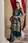 Parishey Embroidered 3 Piece Pakistani Suit PAR17 - Designer dhaage