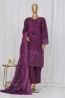Sada Bahar Chikankari Embroidered 3 Piece Suit SBA138 - Designer dhaage
