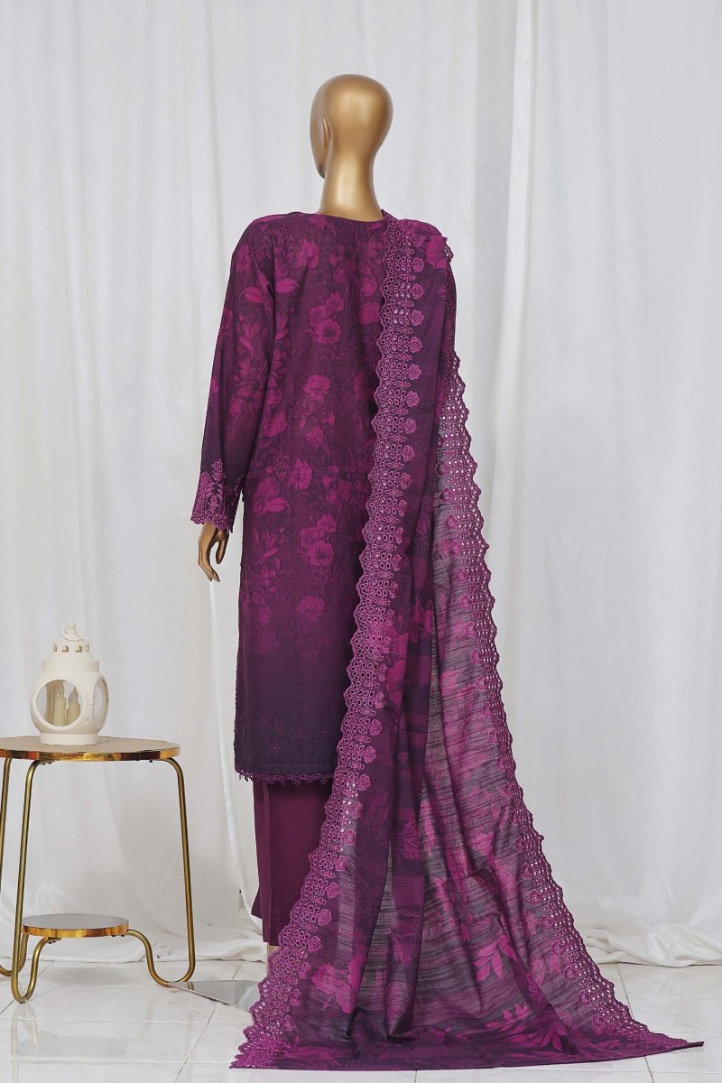 Sada Bahar Chikankari Embroidered 3 Piece Suit SBA138 - Designer dhaage