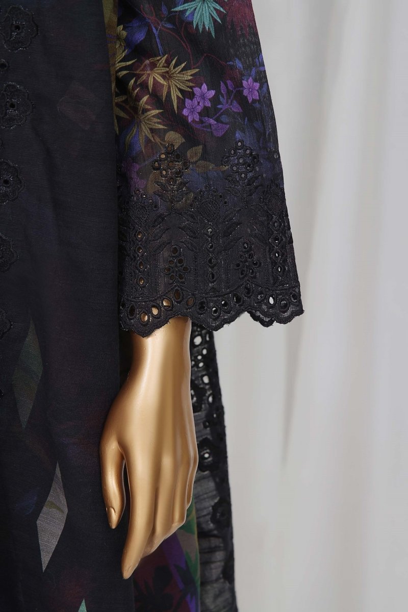 Sada Bahar Chikankari Embroidered 3 Piece Suit SBA139 - Designer dhaage