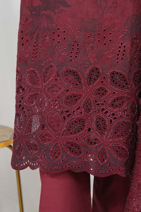 Sada Bahar Chikankari Embroidered 3 Piece Suit SBA140 - Designer dhaage