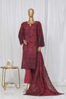 Sada Bahar Chikankari Embroidered 3 Piece Suit SBA140 - Designer dhaage