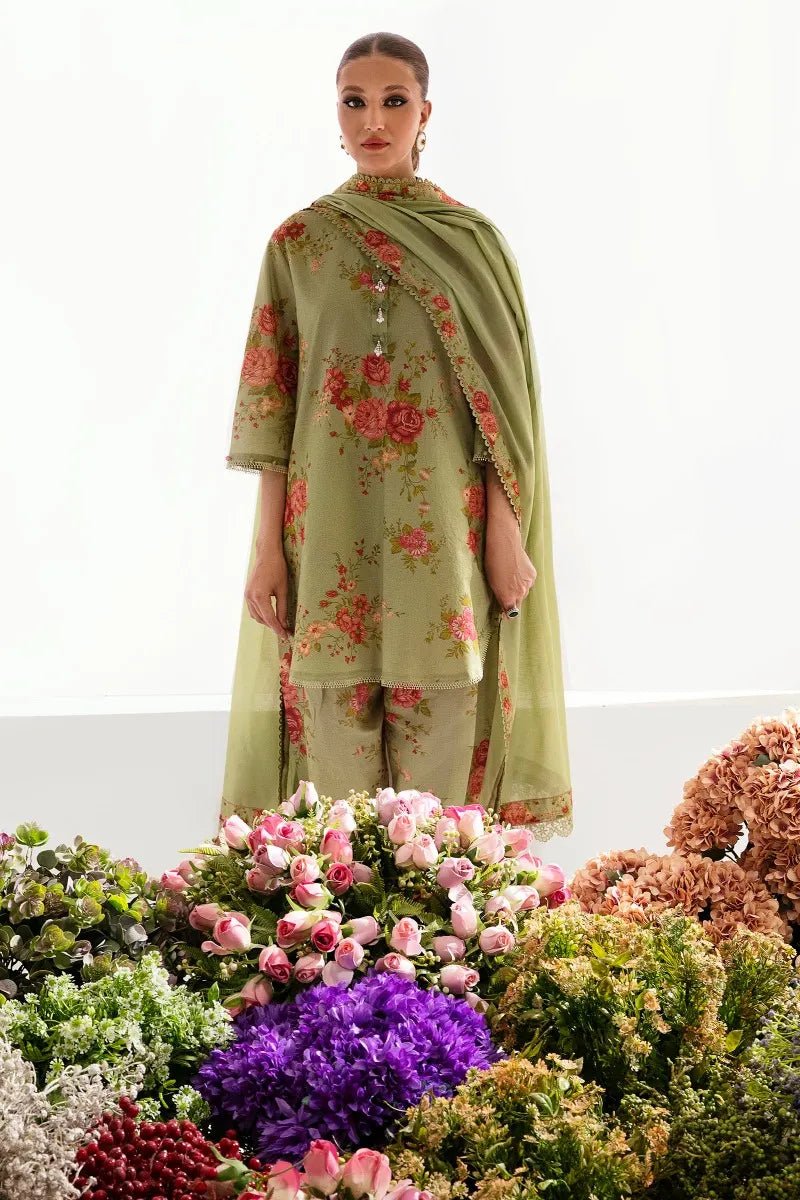 Sana Safinaz Mahay 10A Pakistani Lawn Suit SAN272 - Designer dhaage