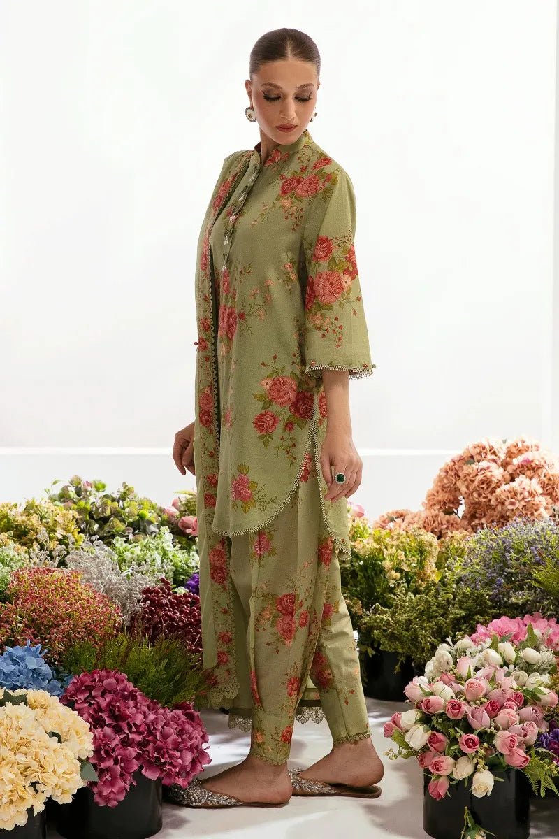 Sana Safinaz Mahay 10A Pakistani Lawn Suit SAN272 - Designer dhaage