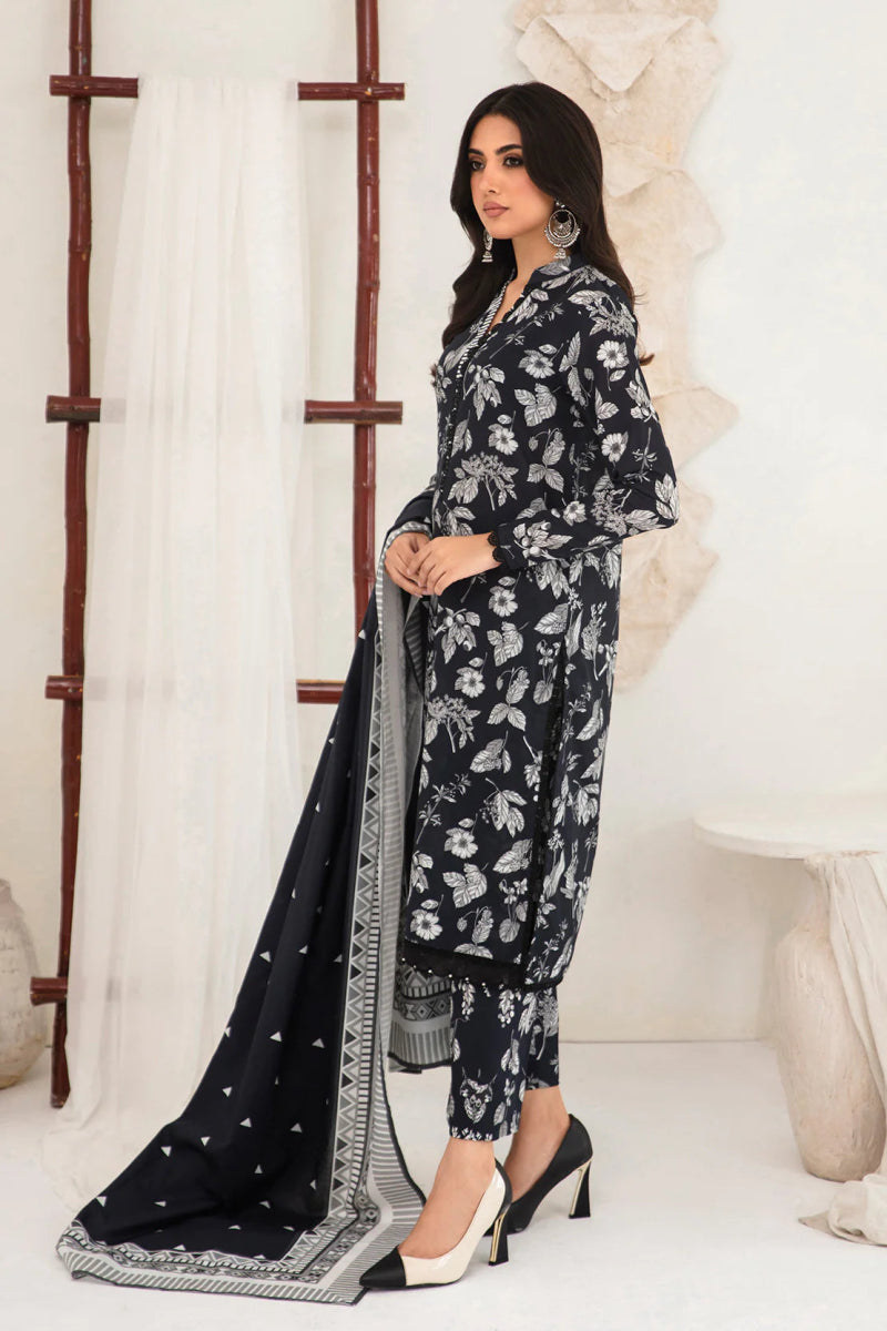 So Kamal Khaddar 3 Piece Suit SKA70 - Designer dhaage